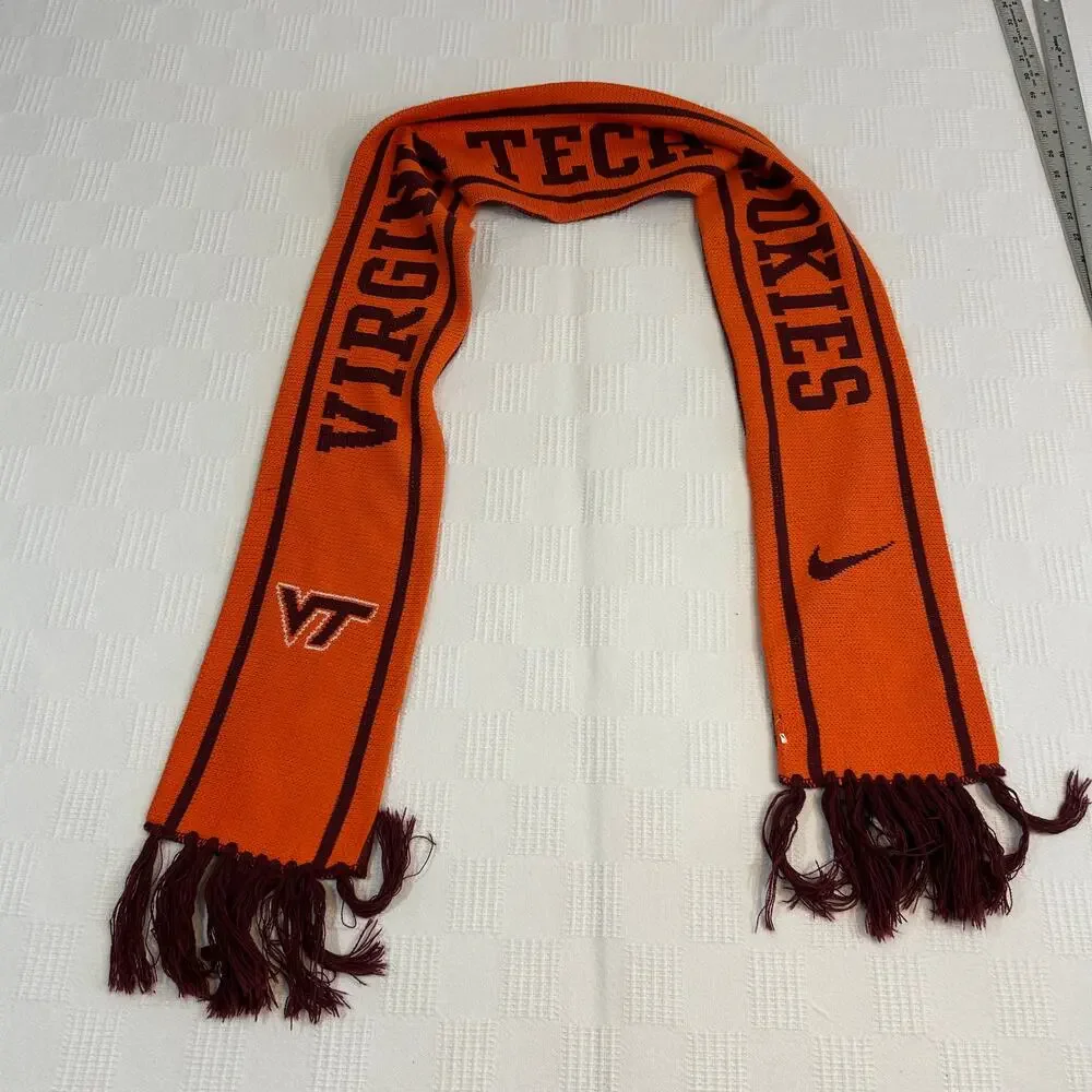 Virginia Tech Hokies Knit Scarf Nike 64